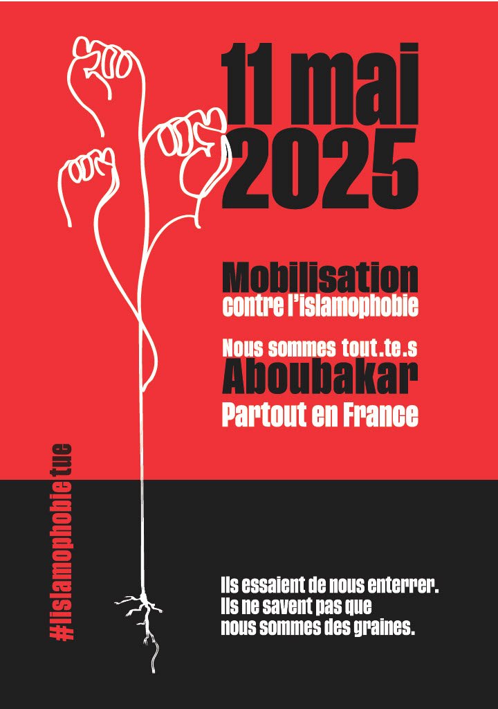 Sud CT Région Occitanie : 11 mai : marche contre l'islamophobie