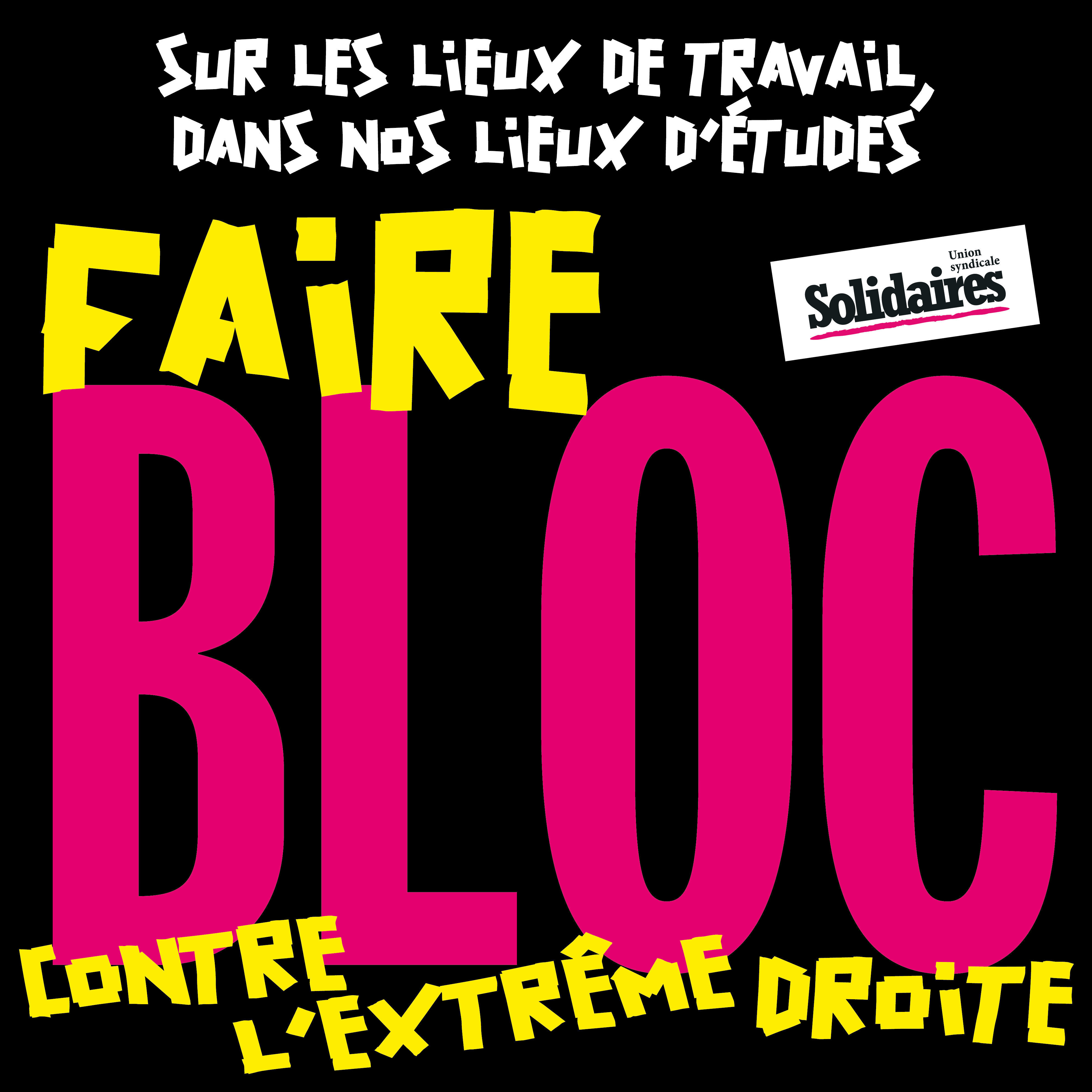 Sud CT Région Occitanie : Motion de congrès 2026 SUDCT : Antifascistes tant qu'il le faudra !