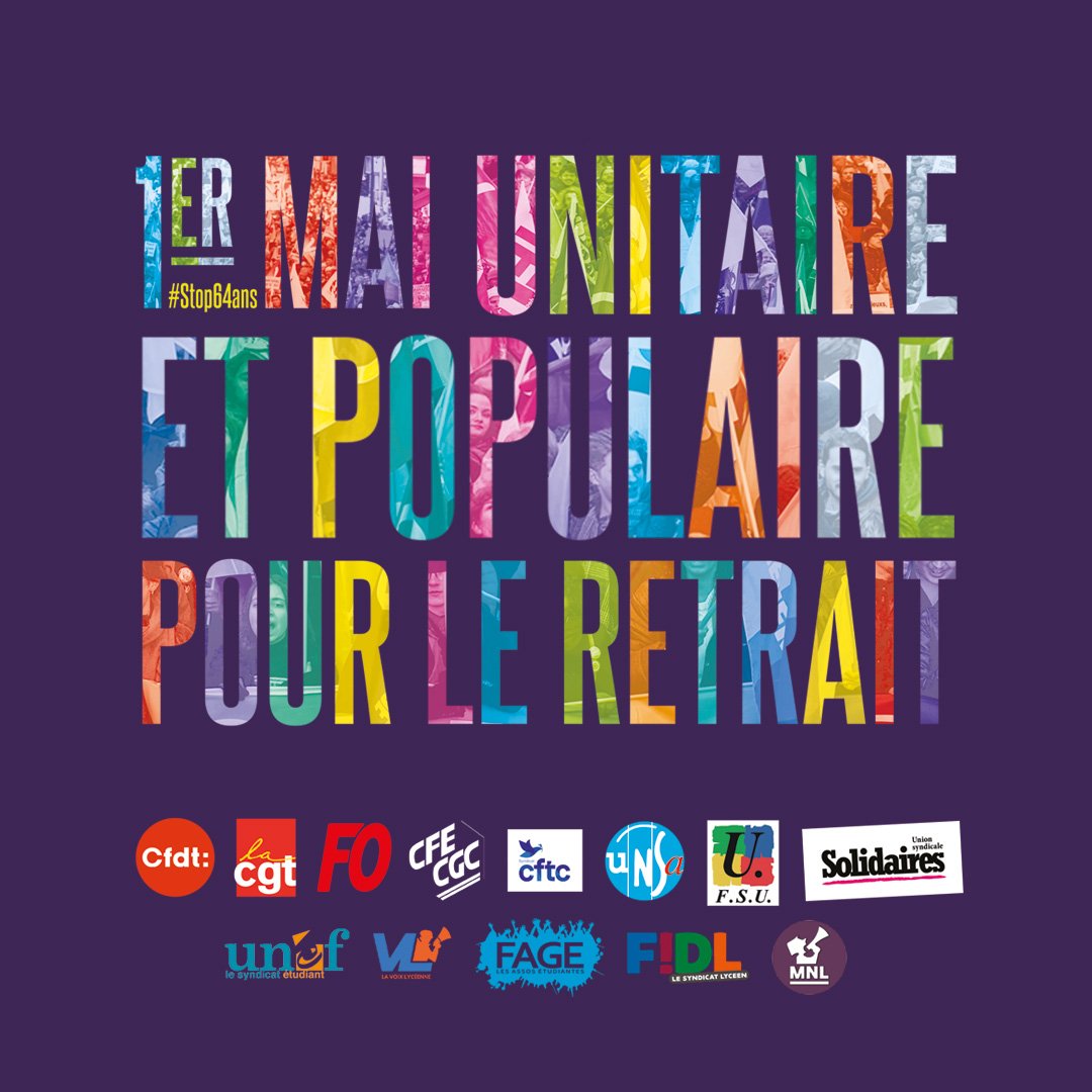 Sud CT Région Occitanie : 1er mai 2023 : déferlement unitaire massif !!!!!!!!!!!!!