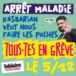 Sud CT Région Occitanie : APPEL INTERSYNDICAL FONCTION PUBLIQUE : mobilisation du 5 décembre 2024