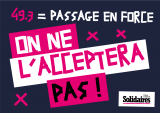 Sud CT Région Occitanie : 49-3 : Grèves ! Blocages ! Macron dégage ! Actions locales puis manifs le 23 mars