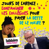 Sud CT Région Occitanie : Jours de carence dans la fonction publique : halte aux contre-vérités !